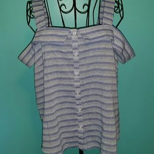 Rhapsody off shoulder blouse